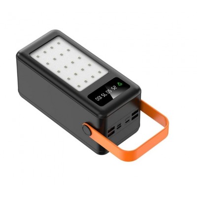 TR-888 Power Bank 80.000mAh με 4 Θύρες USB-A Quick Charge Μαύρο