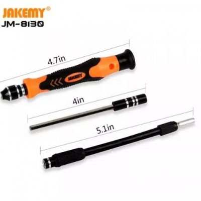Σετ Κατσαβιδιών Ακριβείας Jakemy JM-8166 με Κασετίνα 61 Τεμαχίων