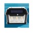 FOYU Αδιάβροχο Επιτοίχιο Ηλιακό Φωτιστικό 114 LED 30W Εξωτερικού Χώρου με Αισθητήρα Κίνησης - 3 Λειτουργίες Φωτισμού & Ευρυγώνιο Φωτισμό 160º
