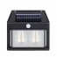 Ηλιακό Φωτιστικό LED 3W με 2 Λάμπες – Μαύρο Solar Interaction Wall Lamp BK-888-3