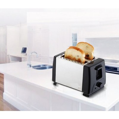 Φρυγανιέρα 2 Θέσεων 800W Λευκή Hoomei HM-5928