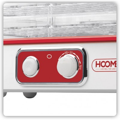 Αποξηραντής Τροφίμων 240w με 5 Ράφια HM-5938