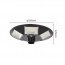 FOYU® LED Αδιάβροχος Ηλιακός Προβολέας Δρόμου 100W με Τηλεχειριστήριο & Χρονοδιακόπτη