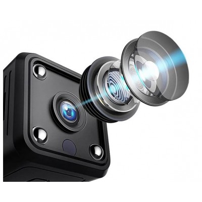WiFi IP Μίνι Κρυφή Κάμερα X6 Παρακολούθησης HD 1080p με Αισθητήρα Κίνησης, Μικρόφωνο, Μαγνητική Βάση, Νυχτερινή Λήψη, Κάρτα Μνήμης & App Εφαρμογή Κινητού