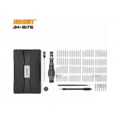 Σετ Κατσαβιδιών Ακριβείας Jakemy JM-8166 με Κασετίνα 61 Τεμαχίων