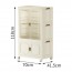 Επαγγελματικό Vanity Storage Station με 1 Eυρύχωρo Nτουλάπι Aποθήκευσης 81x70x41.5cm