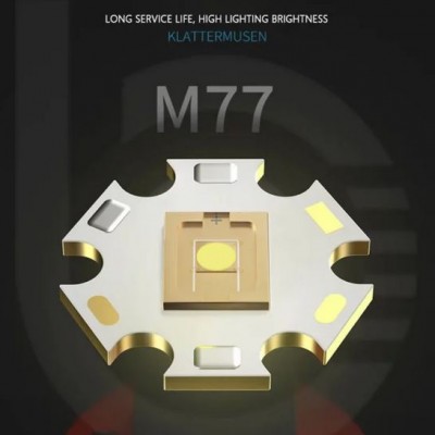 Επαγγελματικός Φακός Led 90Watt KLS-10009 με Εμβέλεια 1000 Μέτρα και Φωτεινότητα 10000LM