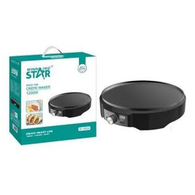 Αντικολλητική Ηλεκτρική Κρεπιέρα 1200W Winning Star ST-9324