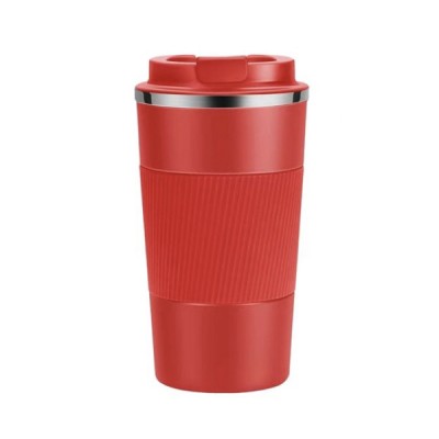 Μεταλικό Ανοξείδωτο Ποτήρι Θερμός 500ml με Πλαστική Επένδυση