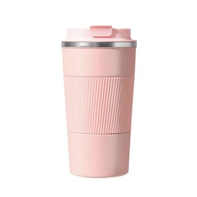 Μεταλικό Ανοξείδωτο Ποτήρι Θερμός 500ml με Πλαστική Επένδυση