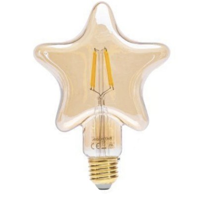 Λάμπα Νήματος "Aστέρι" LED E27 4W 1800K 125x168mm
