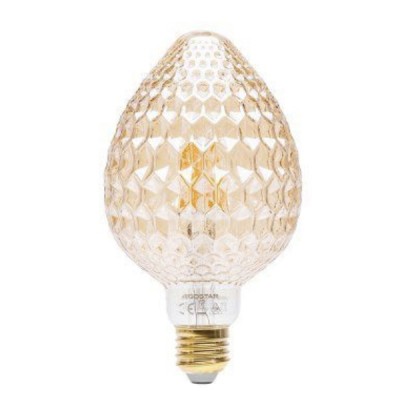 Λαμπτήρας LED Ε27 4W 1800K 320lm σε Σχήμα "Φράουλας" 95x168mm