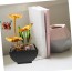 Διακοσμητικό Συντριβάνι Feng Shui Εσωτερικού & Εξωτερικού Χώρου 220V με Φωτισμό LED, Χρυσά - Πράσινα Φύλλα, Πεταλούδα & Πέτρες 23x12x12cm