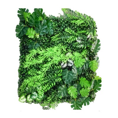 Τεχνητή φυλλωσιά 60x40εκ Φτέρη-Καλαθέα-Monstera