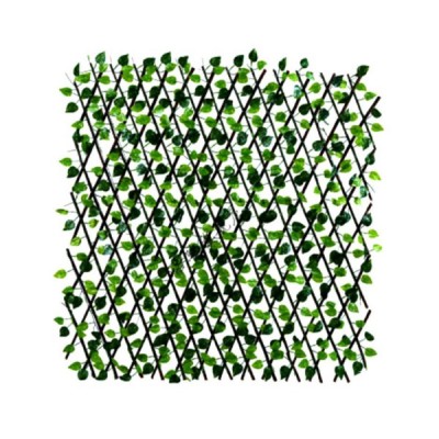 160x120cm Τεχνητός Φράχτηςμε Πράσινο Φύλλωμα