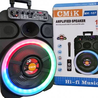 Ηχείο Bluetooth Καραόκε Επαναφορτιζόμενο 12” Wireless 30W CMiK MK-107