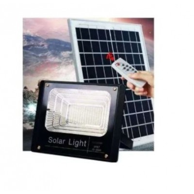 Led Αδιάβροχος Ηλιακός Προβολέας 1200W με 2 Πάνελ και Τηλεχειριστήριο Rixme RL.N-1200W