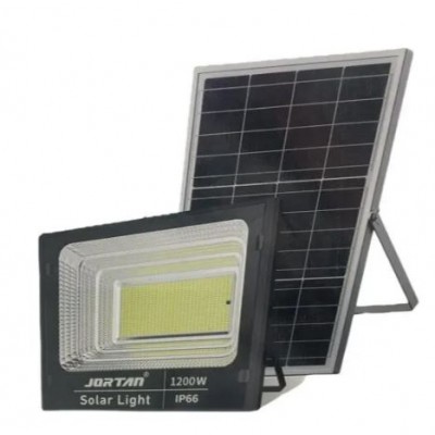Led Αδιάβροχος Ηλιακός Προβολέας 1200W με 2 Πάνελ και Τηλεχειριστήριο Rixme RL.N-1200W