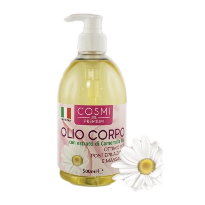 Cosmi Premium Λάδι Σώματος με Εκχύλισμα Χαμομηλιού Dispenser 500ml