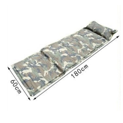 Φουσκωτό Στρώμα Camouflage με Μαξιλάρι 180x60x2.5cm