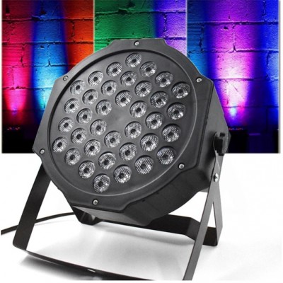 Προβολέας RGB  - Φωτορυθμικό DJ 36xLed Flat Par Stage Light High Power OEM