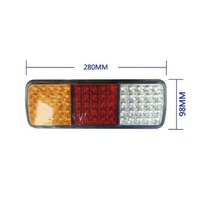 Φώτα Τρέιλερ LED 75 LED 12-24V 98x280mm