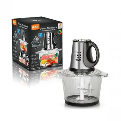 Ηλεκτρικός Πολυκόφτης Μπλέντερ Multi Blender 800W με Χωρητικότητα 3L R.7022 RAF