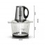 Ηλεκτρικός Πολυκόφτης Μπλέντερ Multi Blender 800W με Χωρητικότητα 3L R.7022 RAF