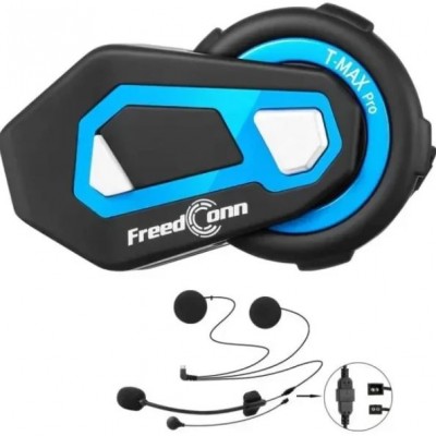 Ασύρματη Ενδοεπικοινωνία για Κράνος με Bluetooth Headset για έως 6 Xρήστες T-MAX PRO