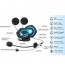 Ασύρματη Ενδοεπικοινωνία για Κράνος με Bluetooth Headset για έως 6 Xρήστες T-MAX PRO