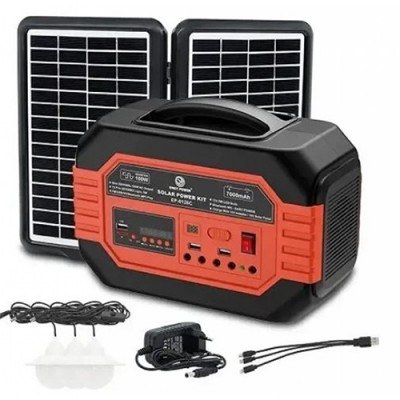 100W Ηλιακό Σύστημα Φόρτισης Διαφόρων Τύπων EP-0128C