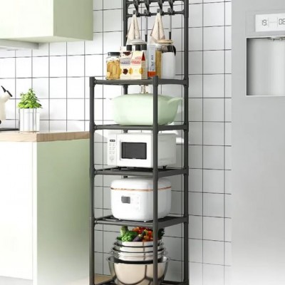 Μεταλική Ραφιέρα Αποθήκευσης 144x42x34cm Πολλαπλών Χρήσεων