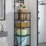 Μεταλική Ραφιέρα Αποθήκευσης 144x42x34cm Πολλαπλών Χρήσεων