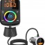 Ταχυφορτιστής Αυτοκινήτου LCD Bluetooth 5.0 FM Mp3 Player Handsfree Car Kit
