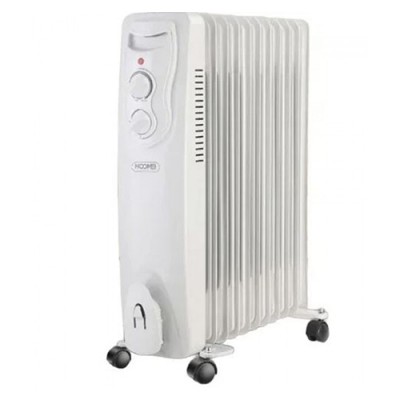 Ηλεκτρικό Καλοριφέρ Λαδιού 2500W με 3 Επίπεδα Ρύθμισης Θερμότητας - Hoomei