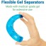 2 x Ορθοπεδικά Διαχωριστικά Gel Μασάζ Δακτύλων Flex-Feet