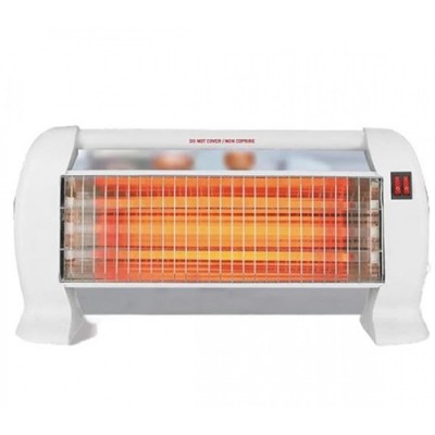 Ηλεκτρική Σόμπα Χαλαζία 1200W με 2 Επίπεδα Ισχύος και 3 Θερμαντικά Στοιχεία - Hoomei