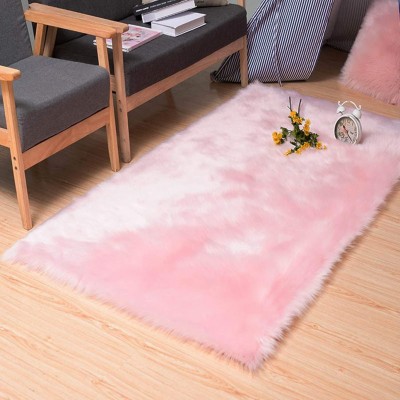 Sheepskin Χνουδωτό Χαλί Διάδρομος Από Συνθετική Γούνα 160x80 εκ.