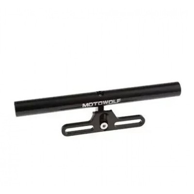 Πολυχρηστική Μπάρα Αλουμινίου Crossbar Βάση Motowolf 24cm