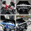 Πολυχρηστική Μπάρα Αλουμινίου Crossbar Βάση Motowolf 24cm