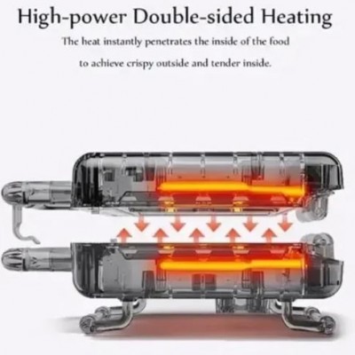 Βαφλιέρα Sokany – 750W με Αντικολλητικές Πλάκες