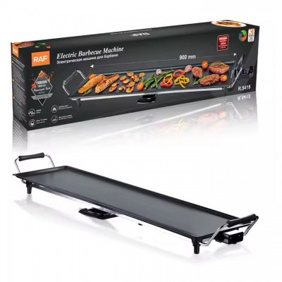 R.5415 Επιτραπέζια Ψησταριά - BBQ 1800wW- με Επιφάνεια Ψησίματος 90x24cm