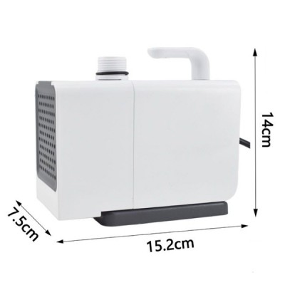 Αεραντλία / Οξυγονωτής Ενυδρείου  AQ-6500 60w  με Οριζόντια & Κάθετη Αναρρόφηση - Aquarium Air Pump