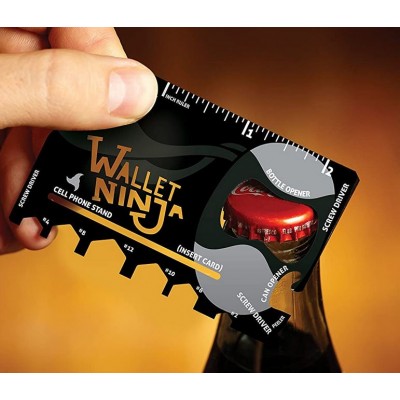 Πολυεργαλείο Πορτοφολιού Ninja 18 σε 1 σε Μέγεθος Πιστωτικής Κάρτας - Ninja Wallet Card Sized Multitool