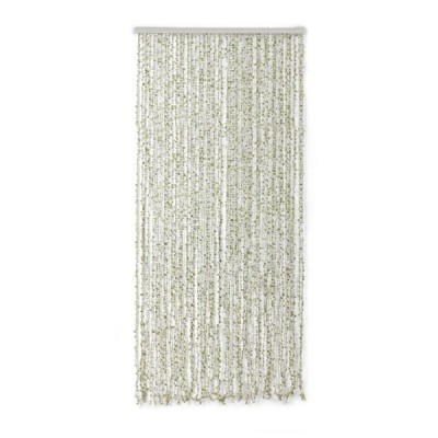90×200cm Κουρτίνα Πόρτας με Σχοινιά και Φύλλα - 296459