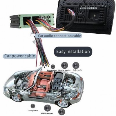 Ενισχυτής Ήχου Αυτοκινήτου 6 Καναλιών 260W DSP με Έλεγχο μέσω APP
