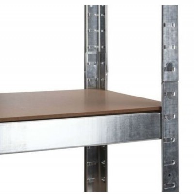 Μεταλλική Ραφιέρα με 5 Ράφια MDF 90x40x180cm