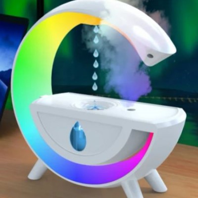 Υγραντήρας – Διαχύτης Αρωματοθεραπείας 350ml LED RGB 5W
