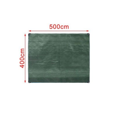 400x500cm Ενισχυμένος Μουσαμάς 100g/τμ Πράσινο