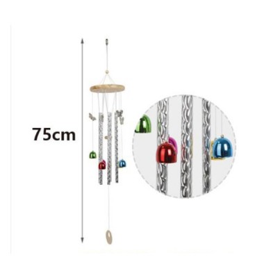 75cm Μελωδός - Κινέζικο Μεταλλικό Κουδούνι Αέρα - Feng Shui Wind Bell